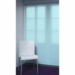 Panneau Japonais Enduit, Bleu Baltique N°4, H.250 X L.50 Cm