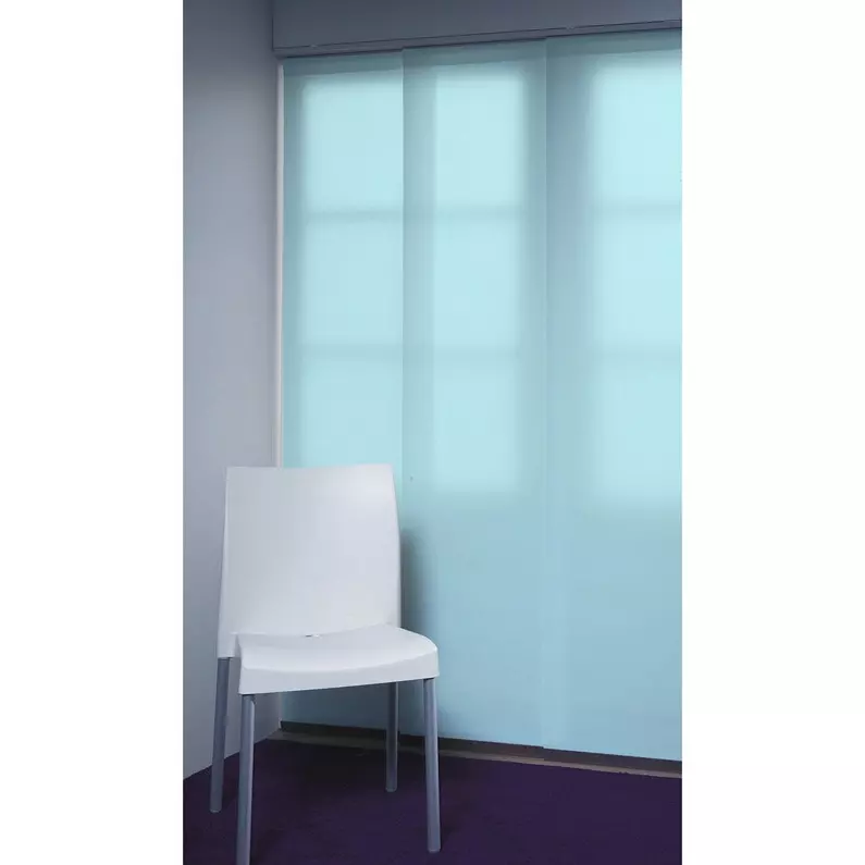 Panneau Japonais Enduit, Bleu Baltique N°4, H.250 X L.50 Cm 3 Panneau Japonais Enduit, Bleu Baltique N°4, H.250 X L.50 Cm