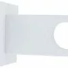Lot De 2 Supports Sans Re-perçage Mur Percé, D28 Mm Blanc Satiné IB+ -Frise murale Soldes 1 266