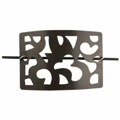 Broche Découpée, Marron