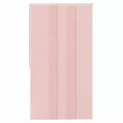 Panneau Japonais Uni, Rose Kiss, H.250 X L.50 Cm