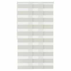 Panneau Japonais Lurex, Blanc, H.250 X L.50 Cm