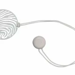 Embrasse Aimantée Zèbre, Blanc