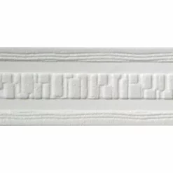 Galon, Vinyle Expansé Adhésive Aspect Brique, L.3.5 Cm X L.10 M, Blanc