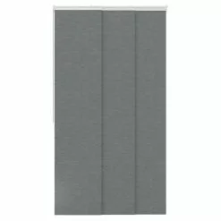 Panneau Japonais Look, Gris, H.250 X L.50 Cm