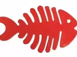 Embrasse Aimantée Aimant Poisson Rouge, Rouge