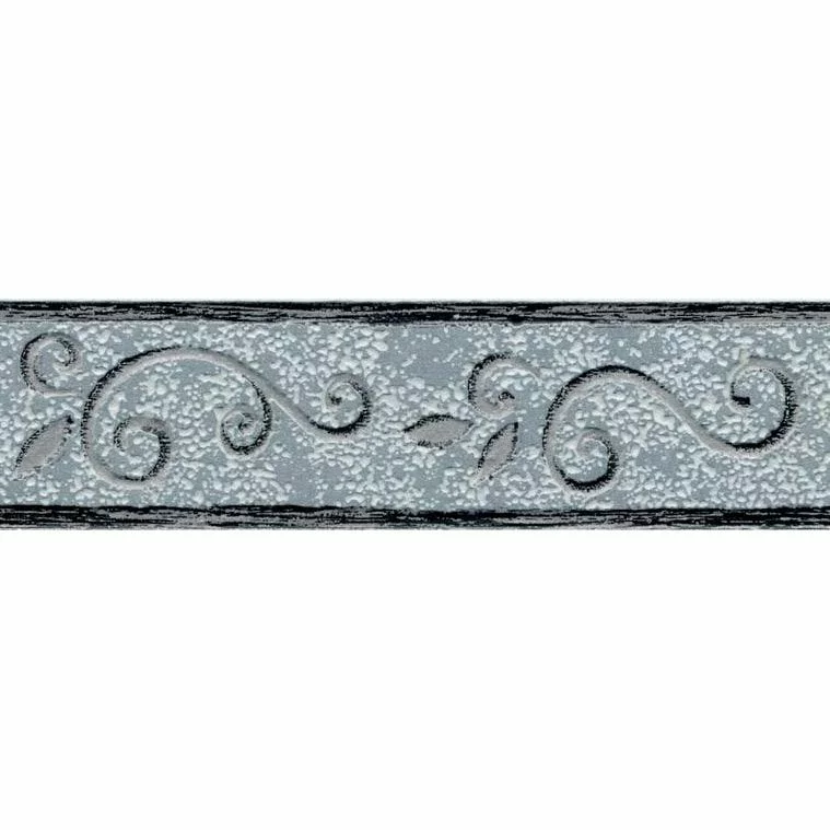 Galon Adhésive Arabesque, L.3.5 Cm X L.10 M, Argent 3 Galon Adhésive Arabesque, L.3.5 Cm X L.10 M, Argent