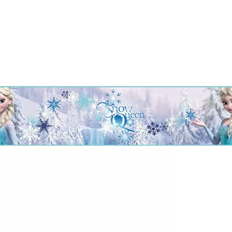 Frise, Vinyle Adhésive Reine Des Neiges, L.15 Cm X L.5 M 3 Frise, Vinyle Adhésive Reine Des Neiges, L.15 Cm X L.5 M