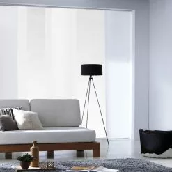 Panneau Japonais Voile, Blanc, H.250 X L.50 Cm