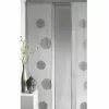 Panneau Japonais 5 Mondes Brodé, Gris, H.250 X L.50 Cm -Frise murale Soldes 3 184