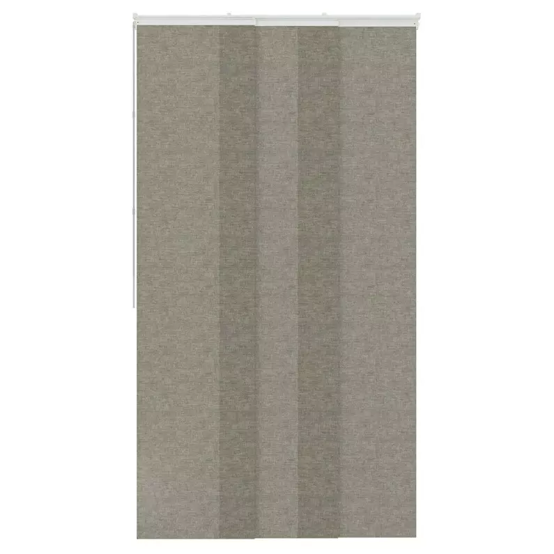 Panneau Japonais Look, Gris, H.250 X L.50 Cm 3 Panneau Japonais Look, Gris, H.250 X L.50 Cm