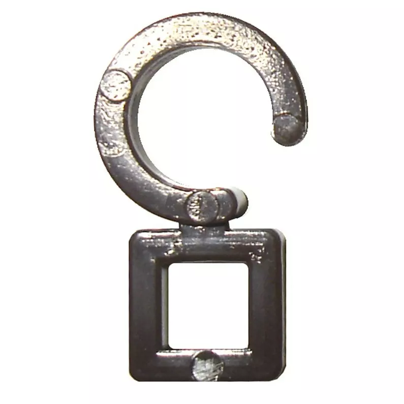 Agrafes Tringle à Rideau Chic 35 Mm Plastique Chocolat INSPIRE 3 Agrafes Tringle à Rideau Chic 35 Mm Plastique Chocolat INSPIRE