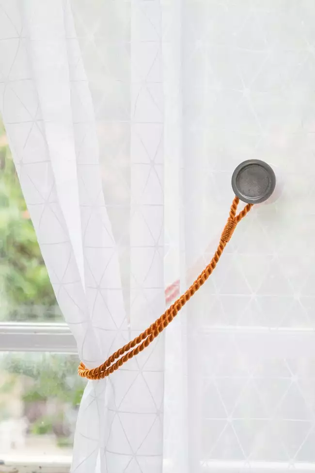 Cordon Viscose Pour Voilage Dia. 6mm, Orange 3 Cordon Viscose Pour Voilage Dia. 6mm, Orange