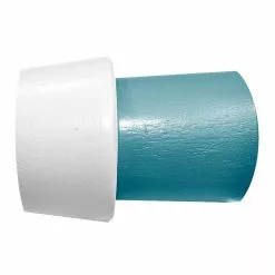 Embout INSPIRE, Bleu Verni, Pour Tringle à Rideau Diam.28 Mm