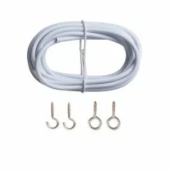 Kit Complet Câble Pour Fenêtre, Incolore / Transparent, L.5 M