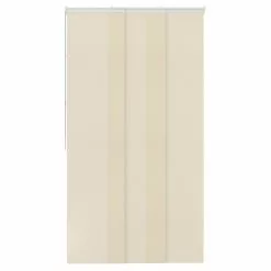 Panneau Japonais Uni, Beige, H.250 X L.50 Cm