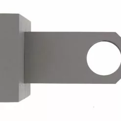 Lot De 2 Supports Re-perçage Mur Percé, D28 Mm Taupe Satiné IB+