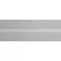 Galon, Vinyle Expansé Adhésive Liseret Argent, L.4 Cm X L.10 M, Gris