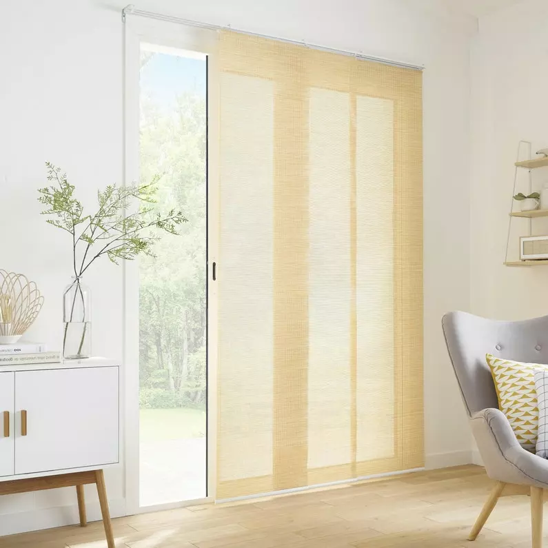 Panneau Japonais Bambou, Naturel, H.250 X L.50 Cm 3 Panneau Japonais Bambou, Naturel, H.250 X L.50 Cm