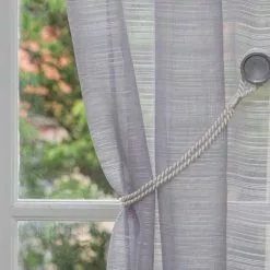 Cordon Viscose Pour Voilage Dia. 6mm, écru