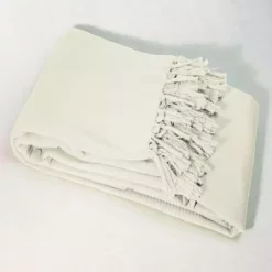 Plaid Lana, Naturel L.150 X H.150 Cm