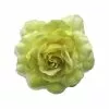 Embrasse Fleur Tissu, Vert Anis -Frise murale Soldes 7 146