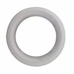 Anneaux Barre De Vitrage 10 Mm Métal Blanc INSPIRE