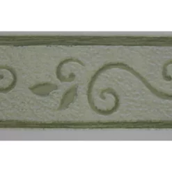 Galon, Vinyle Adhésive Volute, L.3.5 Cm X L.10 M, Vert