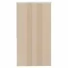 Panneau Japonais Uni, Beige, H.250 X L.50 Cm -Frise murale Soldes 9 62