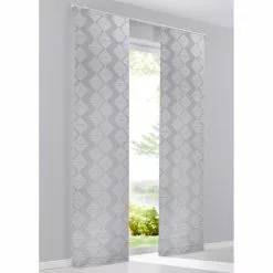 Panneau Japonais Enzo, Gris, H.300 X L.60 Cm