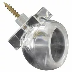 Naissance Tringle à Rideau Spécial Sous-pente Ou Mur Incliné Transparent Mat IB+