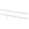 HJÄLPA -Frise murale Soldes hjaelpa 2 rails de suspension 6 crochets blanc 1015133 pe829917 s5