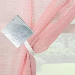 Embrasse Aimantée Carré, Gris