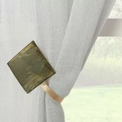 Embrasse Aimantée Carré, Doré