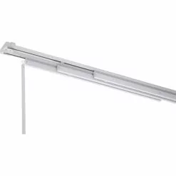 Rail Fixe Pour Panneau Japonais, Aluminium, Blanc, L.140 Cm