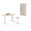 TROTTEN/LIDKULLEN / BESTÅ/LAPPVIKEN 2 TROTTEN/LIDKULLEN / BESTÅ/LAPPVIKEN -Frise murale Soldes trotten lidkullen besta lappviken bureau combinaison de rangement avec chaise pivotante beige blanc 1030264 pe836192 s5
